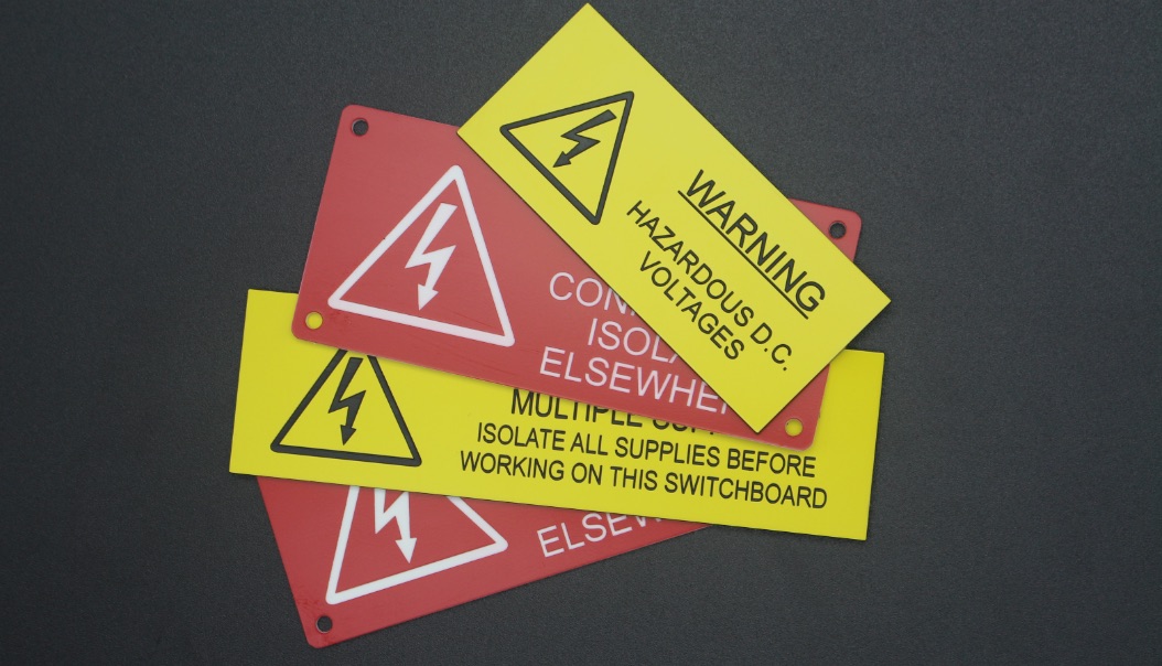 Laser Engraved Labels for Any Project, Engraved Plastic Lables Traffolyte